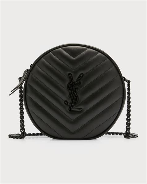 ysl round sling bag|YSL round crossbody bag.